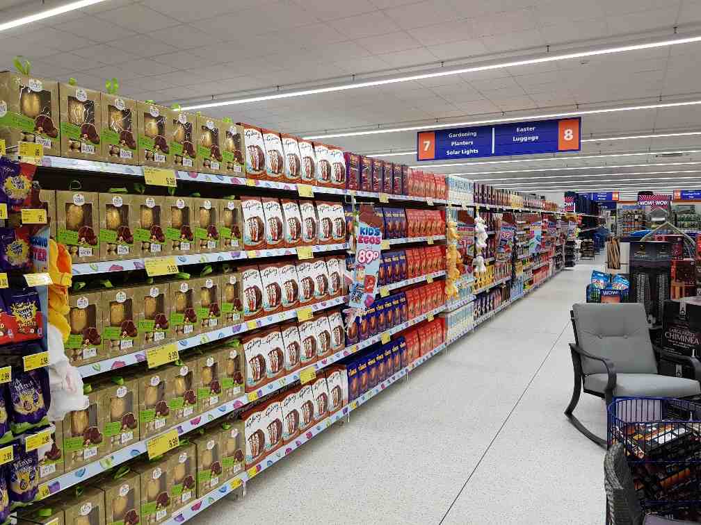 B&M's new store in Canvey Island stocks an egg-citing range of Easter eggs, from big brands like Cadbury and Nestle!