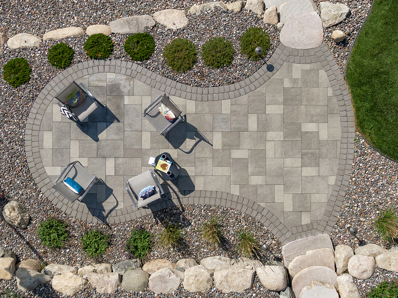 The sound of trickling water is a relaxing addition to any landscape, and our professional fountain and water feature experts are ready to provide you with a customized design that will add the perfect element of elegance to your yard or property.