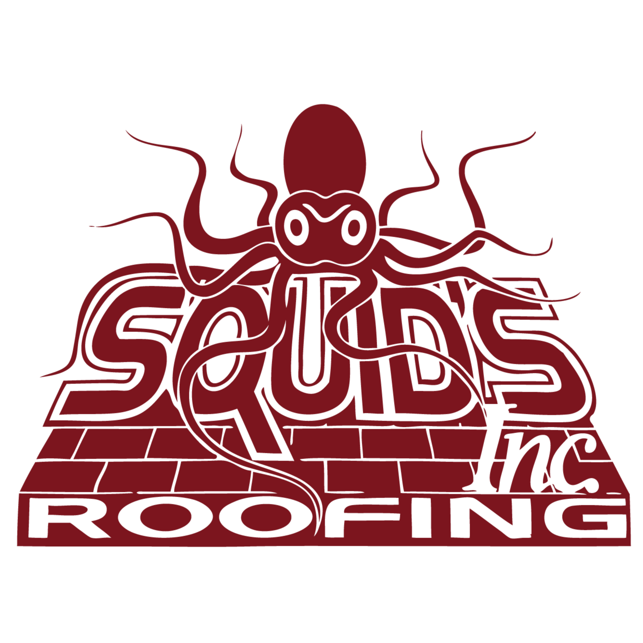 Squids Roofing, Inc. Logo