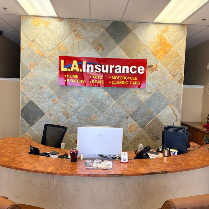 Interior of the L.A. Insurance Agency located at 1838 West Bell Rd. in AZ 