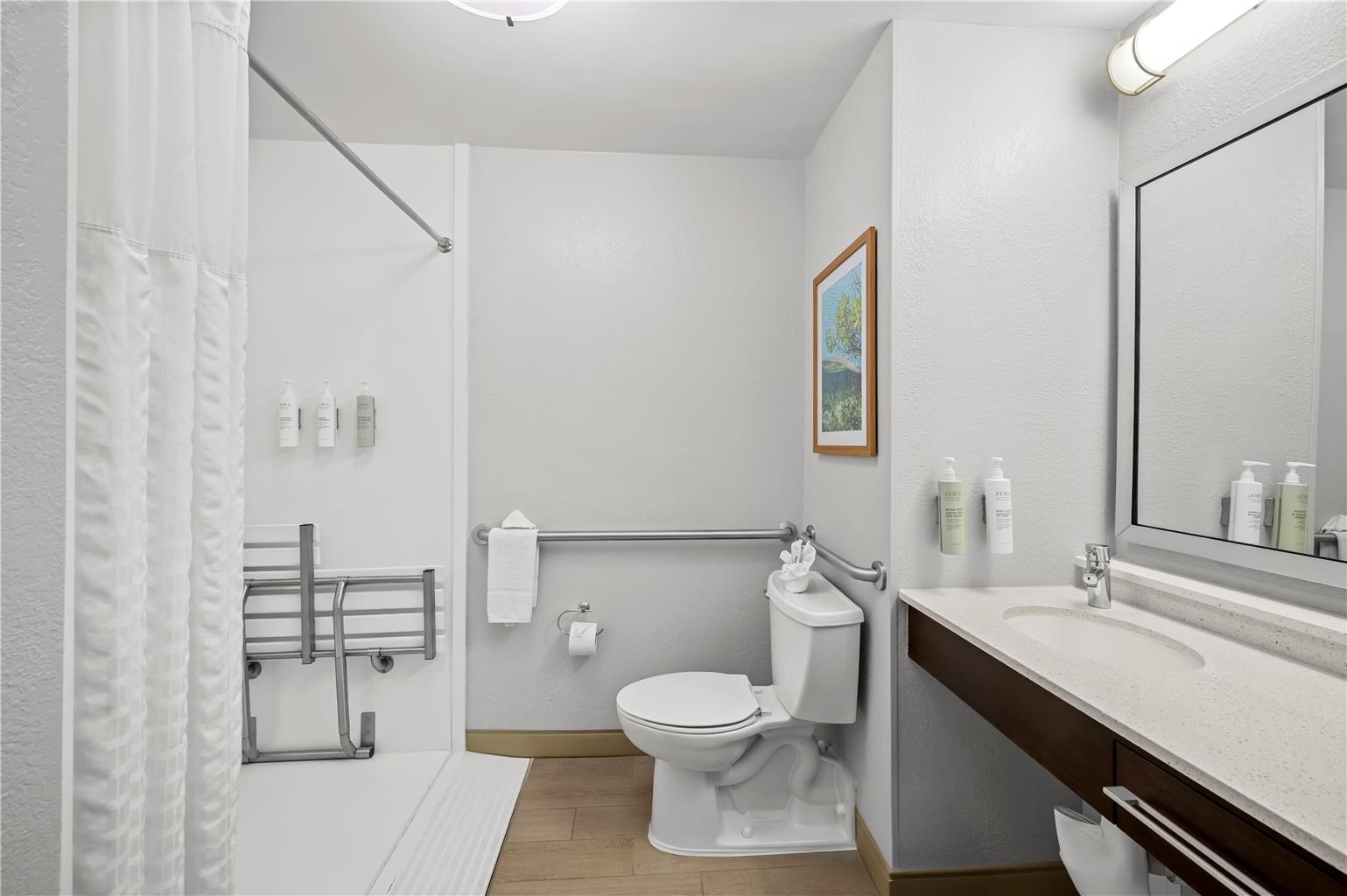 Guest room bath