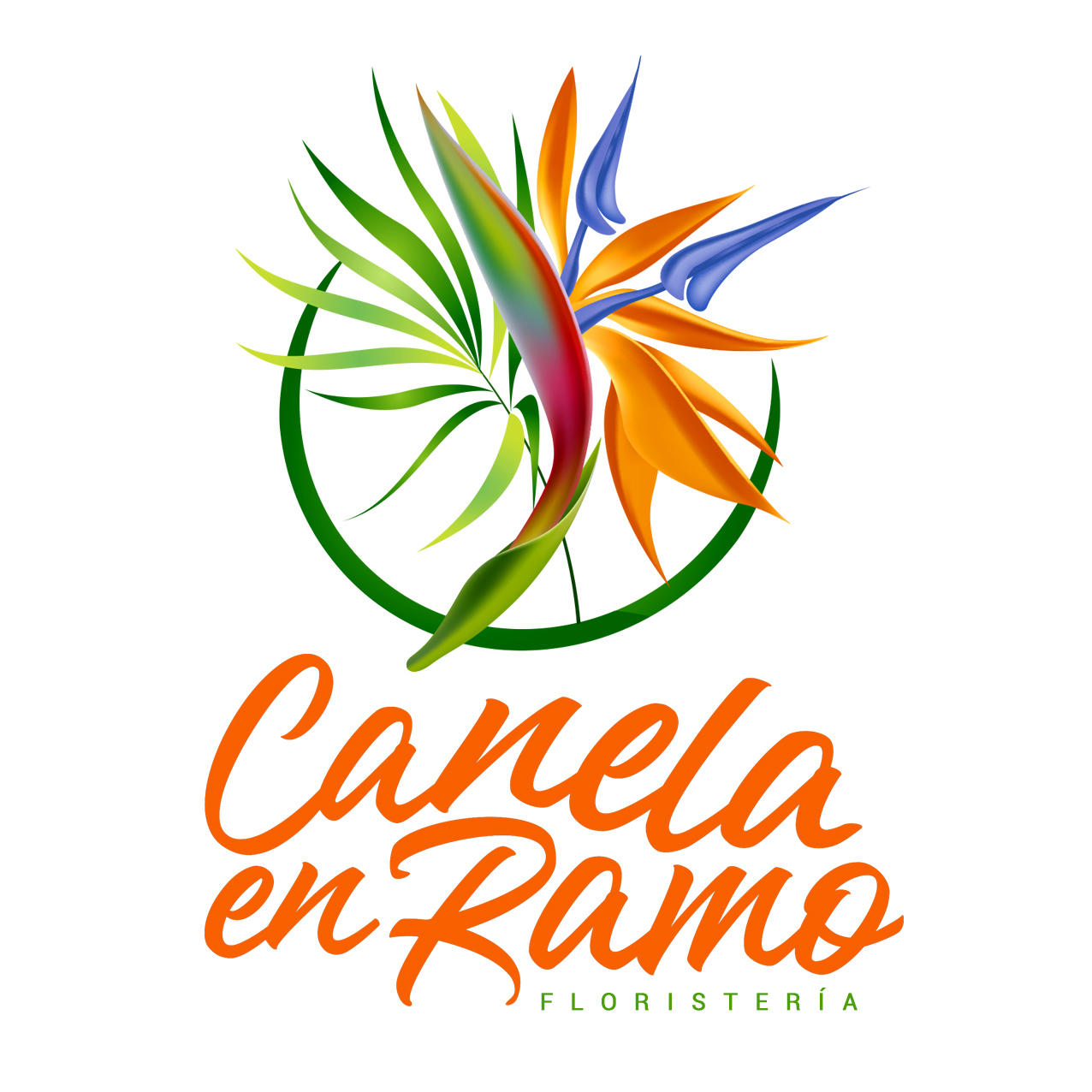 Floristería Canela en Ramo Logo