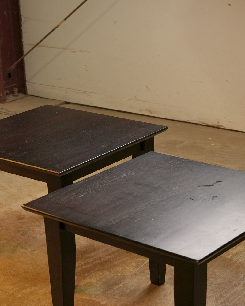 Coffee Table Set Before Restoration