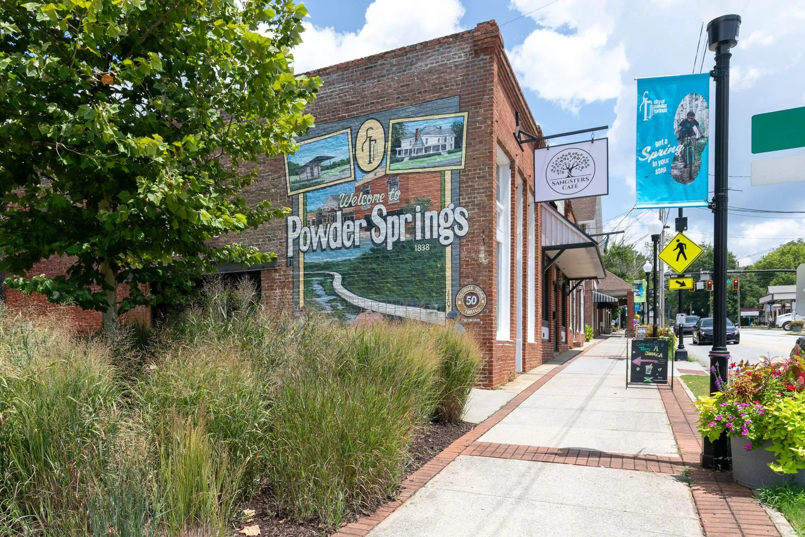 A neighborhood situated in Powder Springs, GA