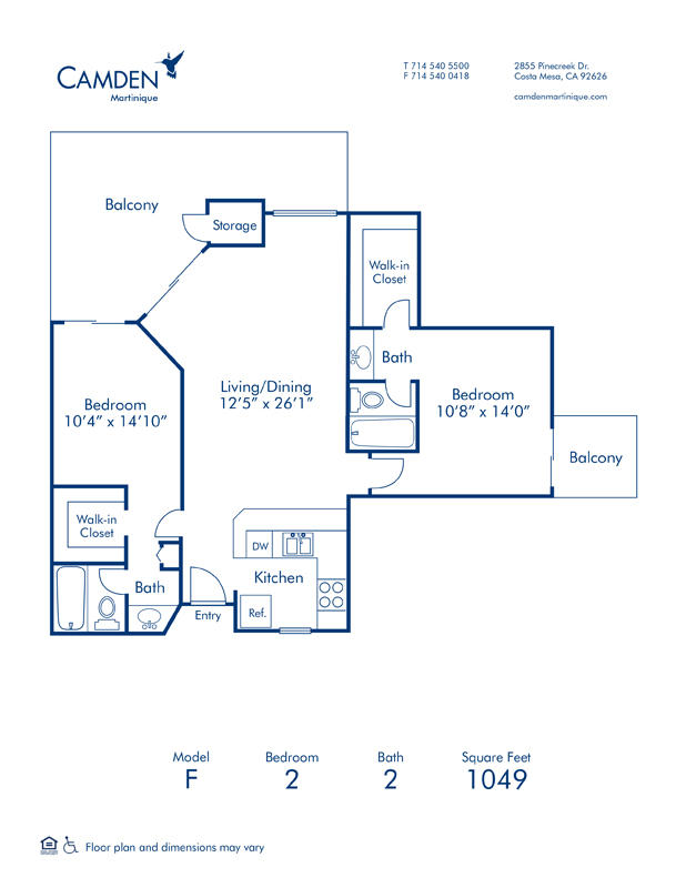 Camden Martinique Apartments Photo