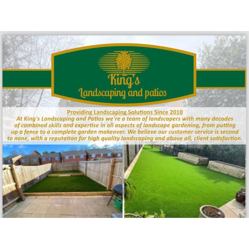 Kings Landscaping and Patios Logo