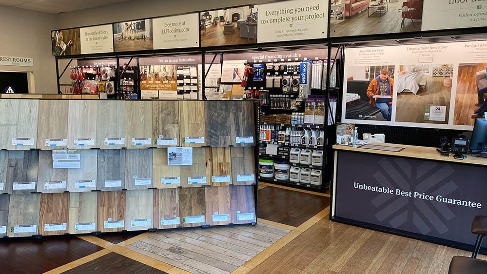 Interior of LL Flooring  1390 - Redding | Right Side View