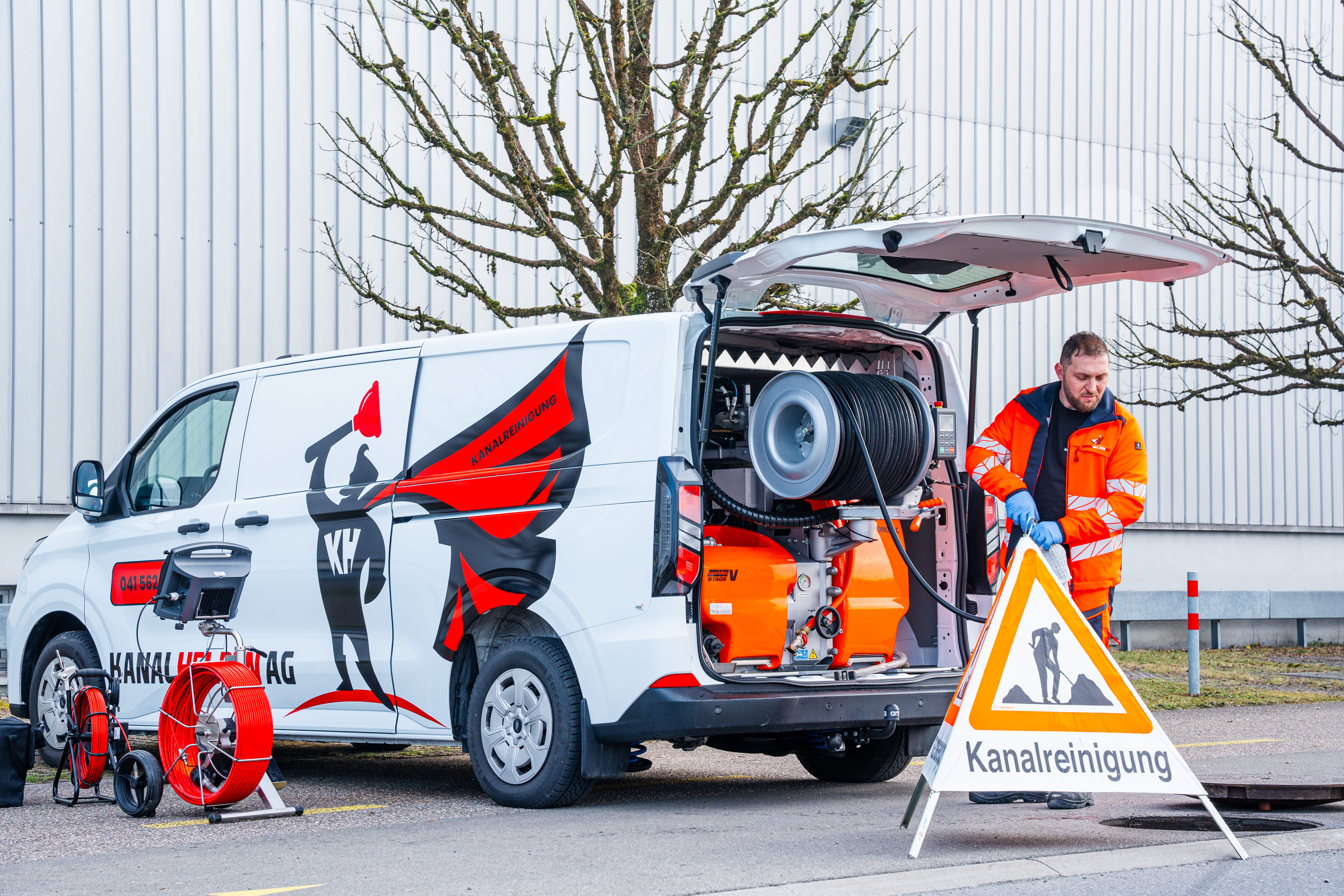 Bilder Kanalreinigung Zürich - Kanalhelden AG