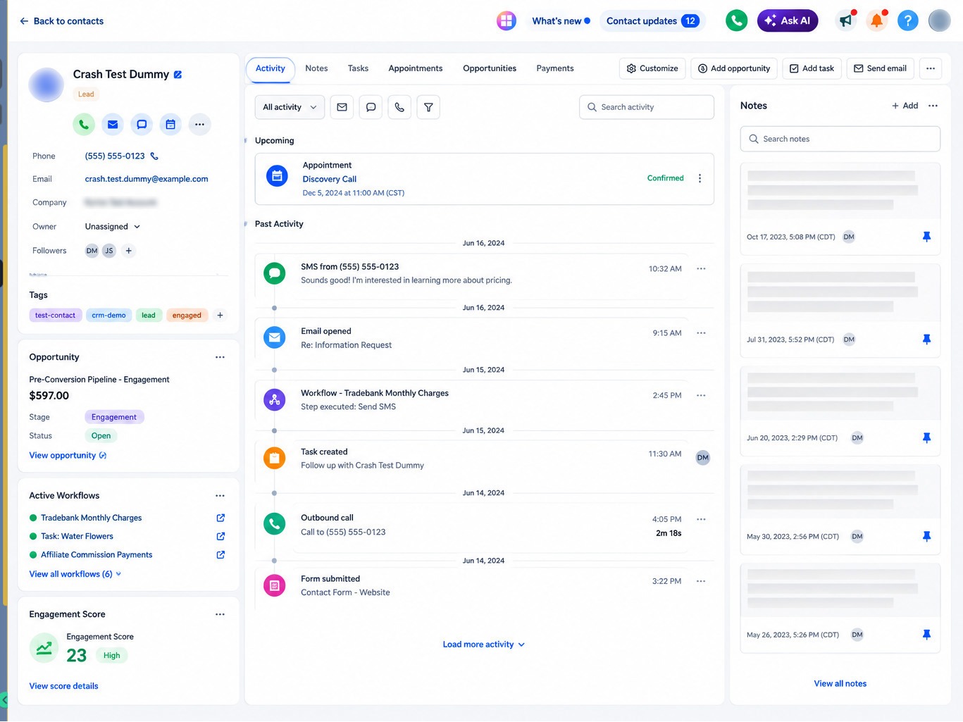 CRM Overview