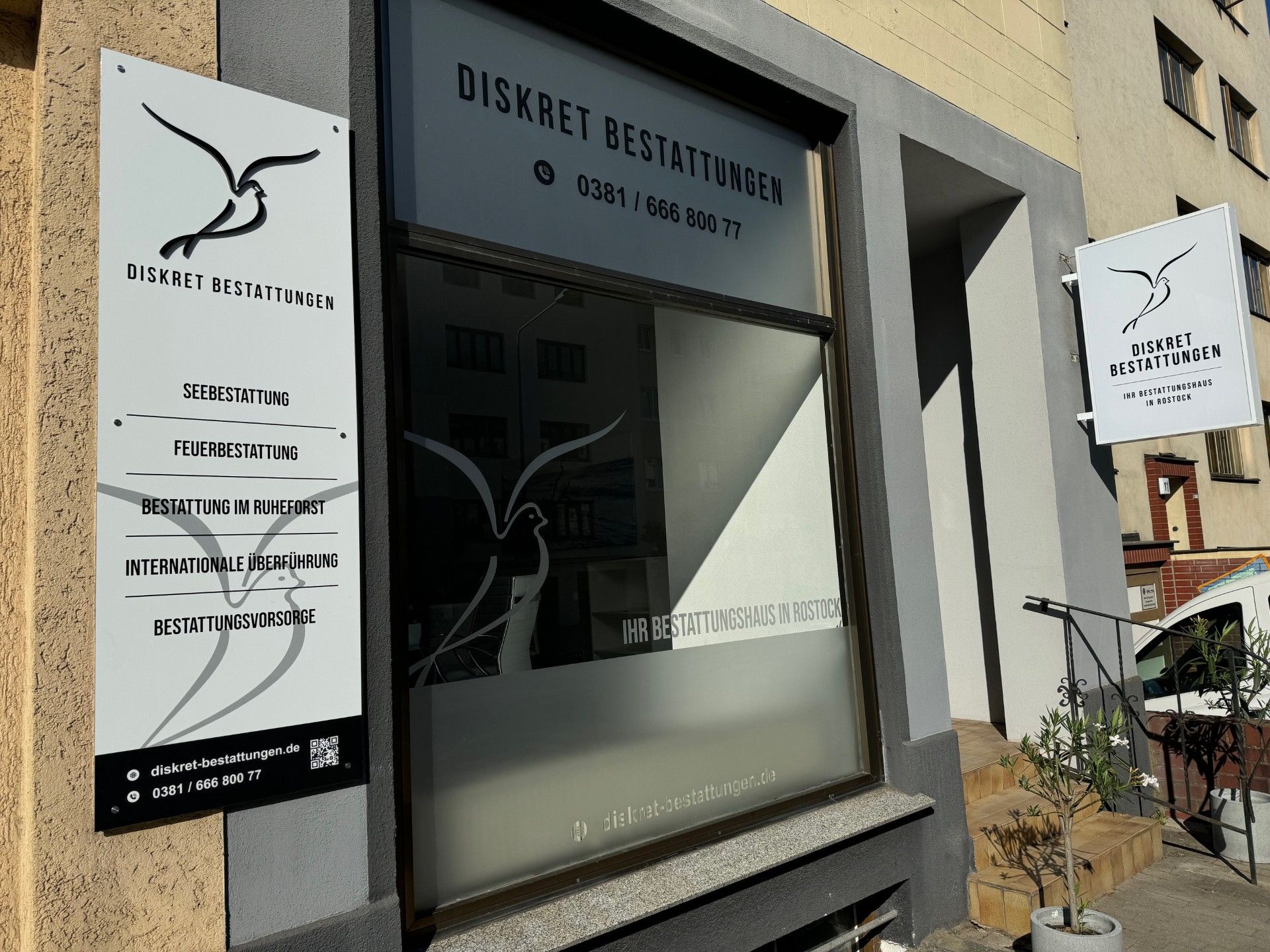 Diskret Bestattungen, Dethardingstraße 11 in Rostock