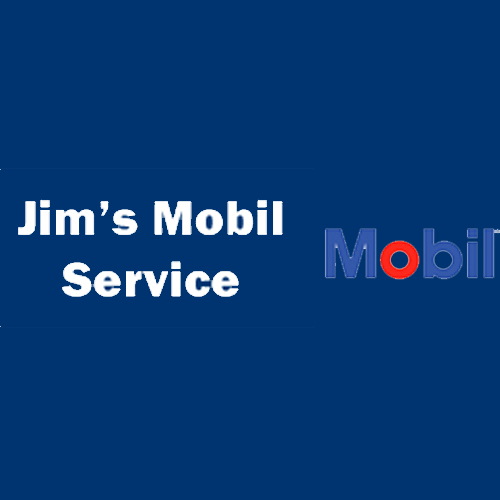 Jim's Mobil Service Logo