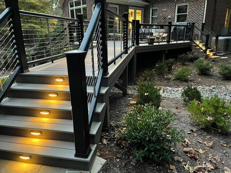 Deck Railings and Lighting - Premier Custom Deck Builder In Raleigh, NC