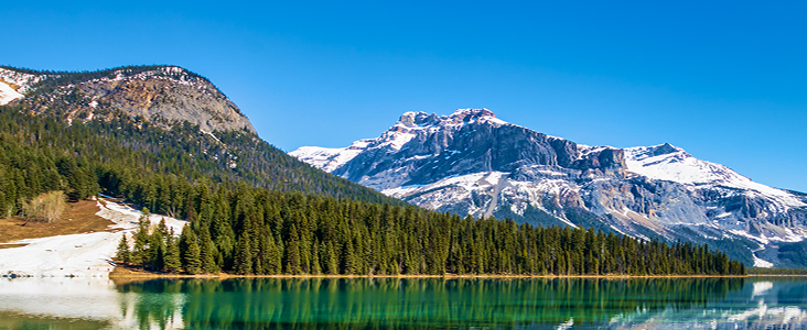 Emerald Lake at Yoho National Park.