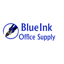 Blue Ink Office Supply Logo
