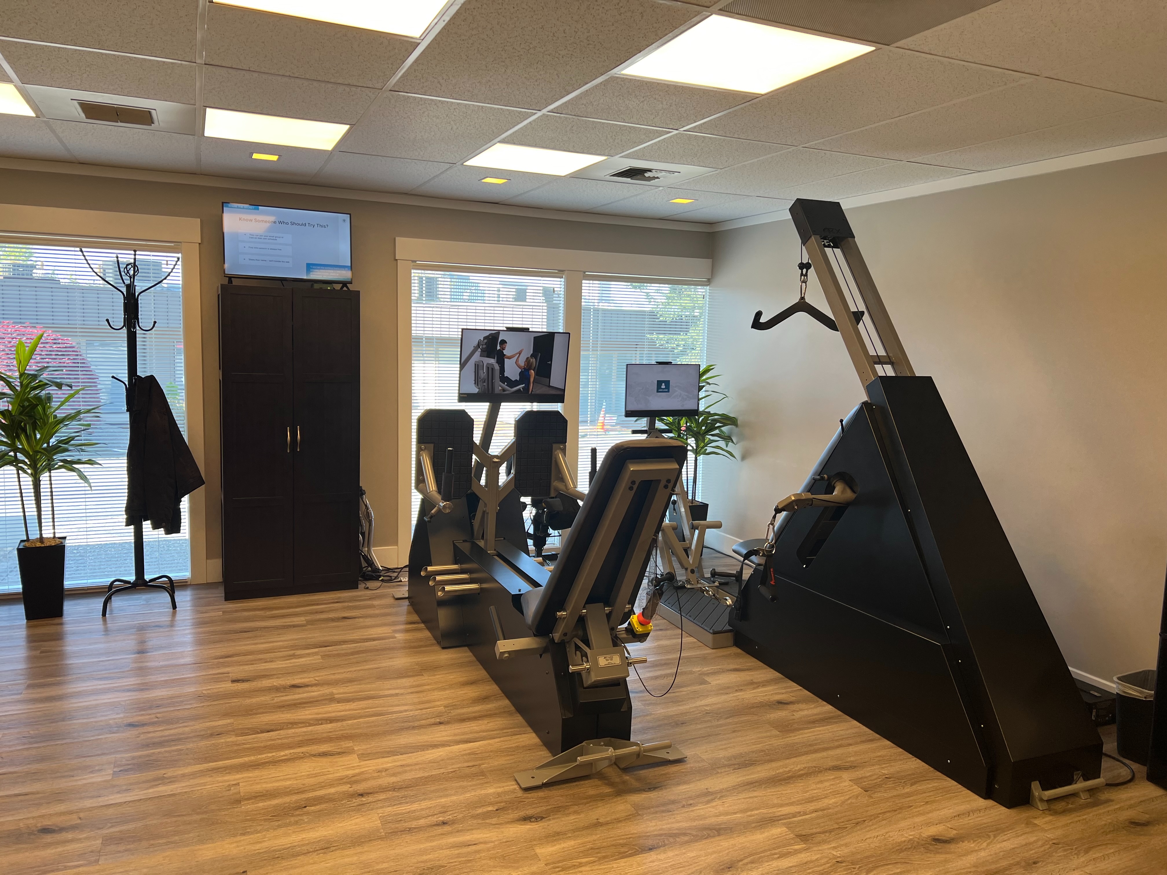 Interior of the FastFit Bellevue studio.