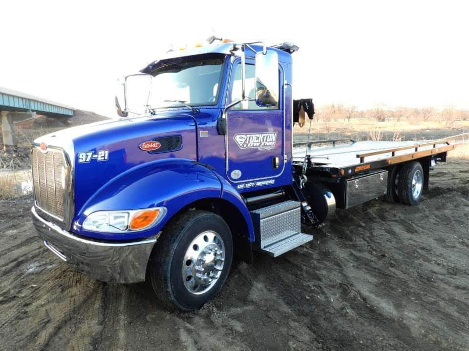 Stockton Towing | (712) 259-2434 | Sioux City, IA | 24 Hour Towing Service | Light Duty Towing | Medium Duty Towing | Heavy Duty Towing | Flatbed Towing | Wrecker Towing | Box Truck Towing | Dually Towing | Motorcycle Towing | Auto Transports | Limousine Towing | Classic Car Towing | Luxury Car Towing | Sports Car Towing | Exotic Car Towing | Long Distance Towing | Tipsy Towing | Junk Car Removal | Winching & Extraction | Accident Recovery | Accident Cleanup | Equipment Transportation | Moving Forklifts | Scissor Lifts Movers | Boom Lifts Movers | Bull Dozers Movers | Excavators Movers | Compressors Movers | Loadshifts | Wide Loads Transportation | Commercial Truck Towing | School Bus Towing | RV Towing | Motorhome Transport | Private Property Impound (Non-Consensual Towing) | Police Impounds | Parking Lot Enforcement | Repossessions | Roadside Assistance | Lockouts | Fuel Delivery | Fluid Delivery | Jump Starts | Tire Service | Tire Changes | Mobile Mechanic | General Auto Repair | Brake Service | Electronic Repairs | Steering & Suspension | Engine Repair | Preventative Maintenance | Transfer Cases | Differential Repair | Tune Ups | Oil Changes | A/C Repair | Tire Repair | New Tire | Fix Tire | Replace Tire | Fix Wheel | Fix Flat | Hot Patches | Used Tires | Wheel Balance