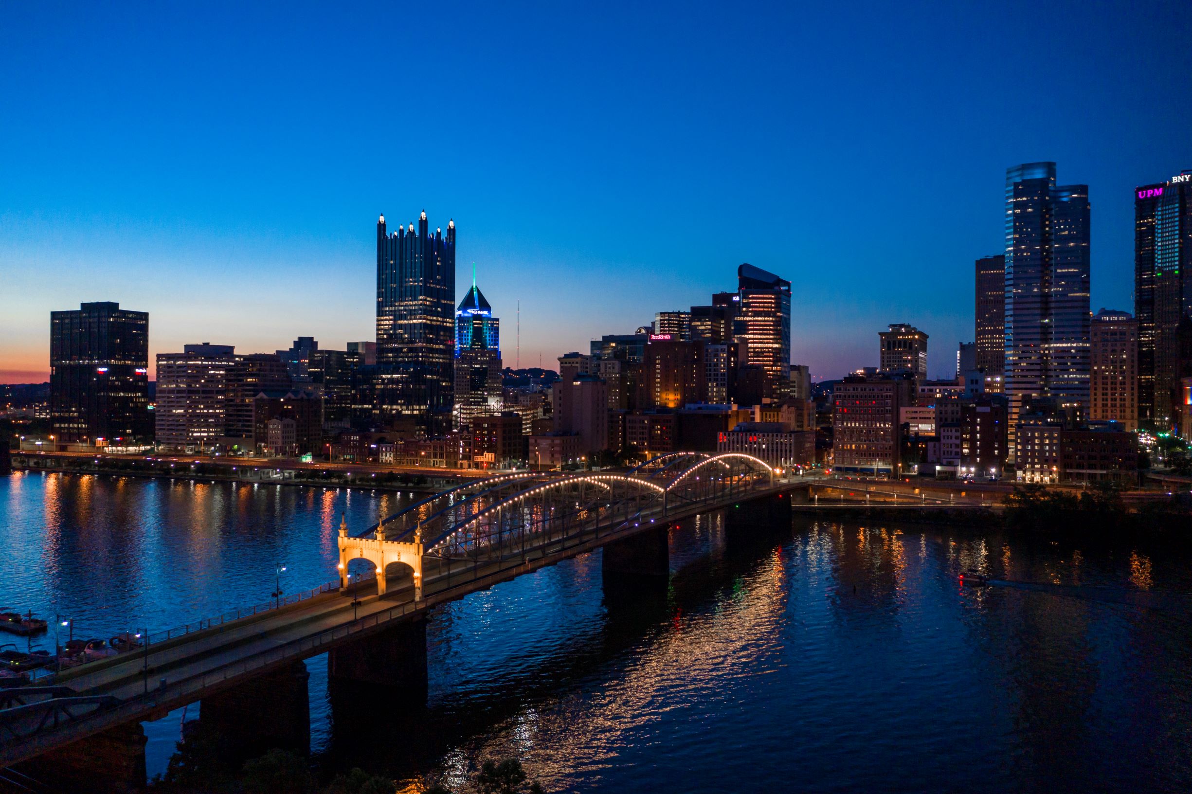 The City of Bridges -- and we've got the perfect view