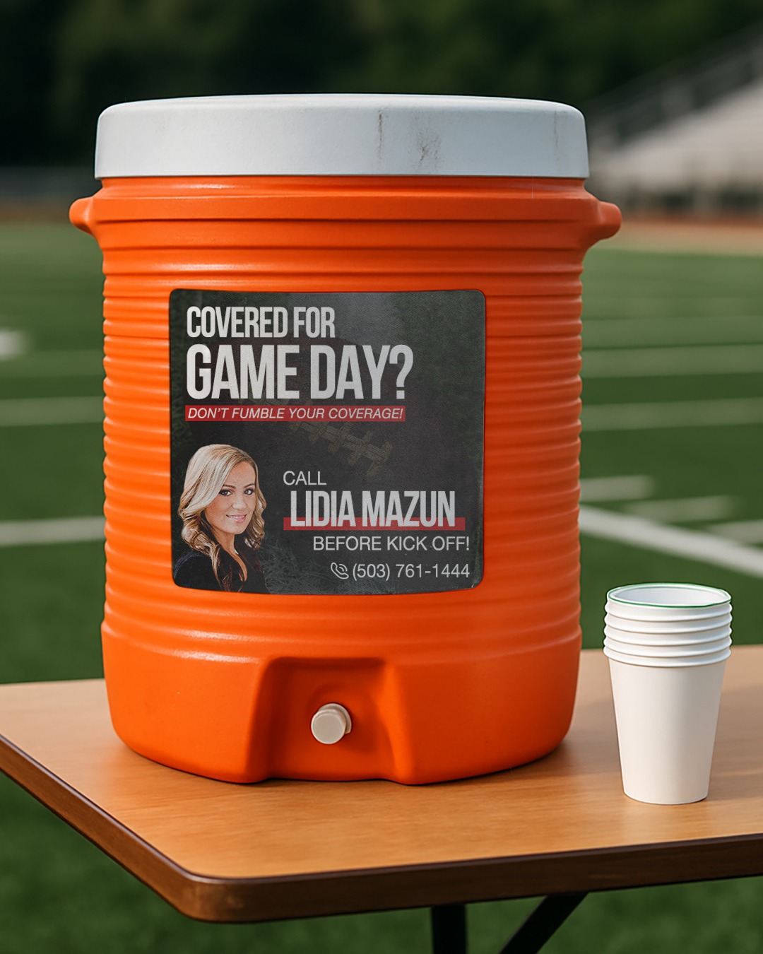 From tailgates to touchdowns, make sure you’re covered for every play. Don’t fumble your coverage and call us before kickoff!