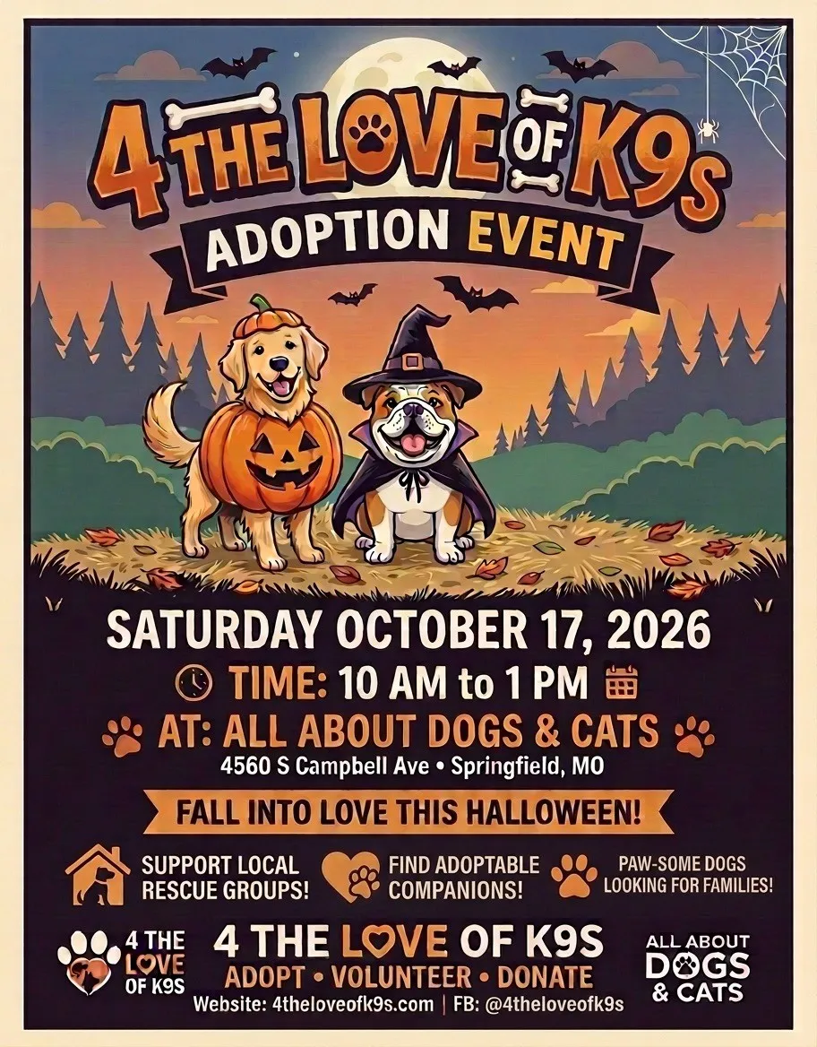 Image of Local Pet Event 4 The Love of K9's Adoption Event Nearby