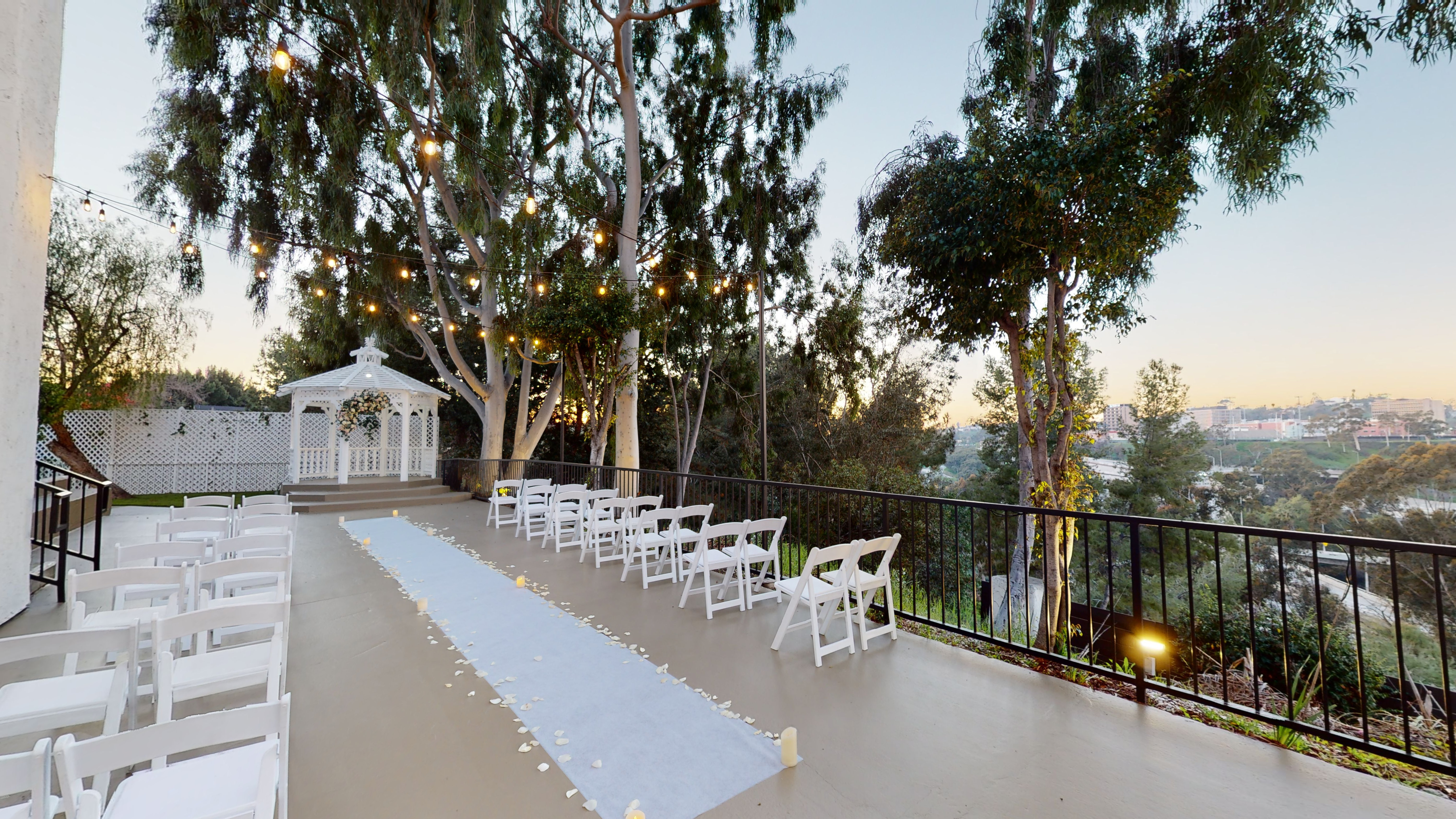 lower gazebo deck