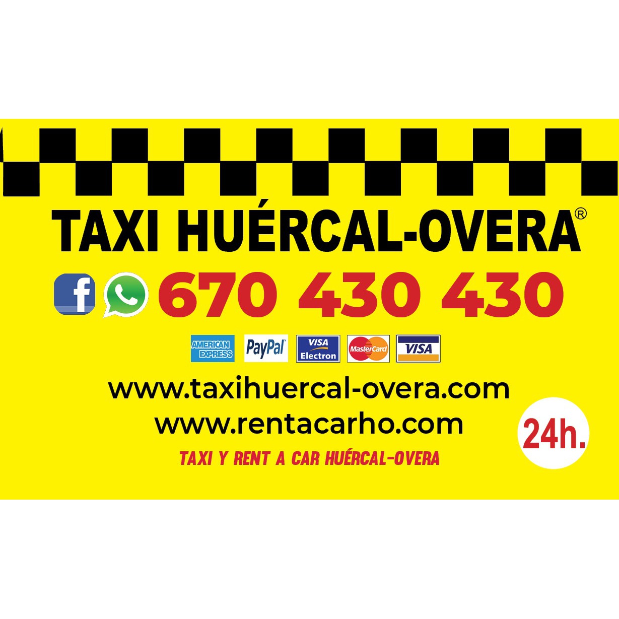 Taxi Huércal-Overa SLU Logo