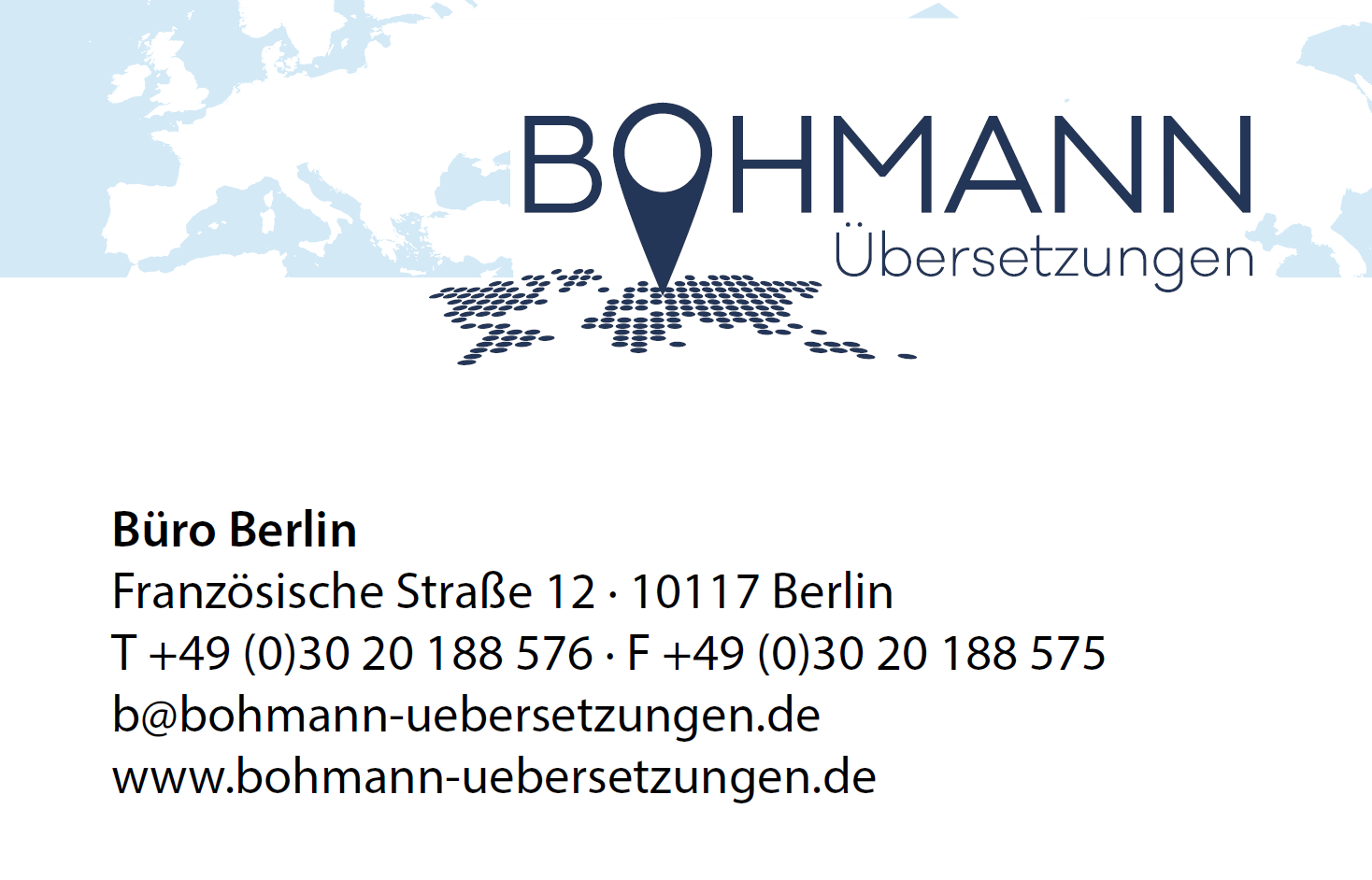 Bohmann Übersetzungen Berlin