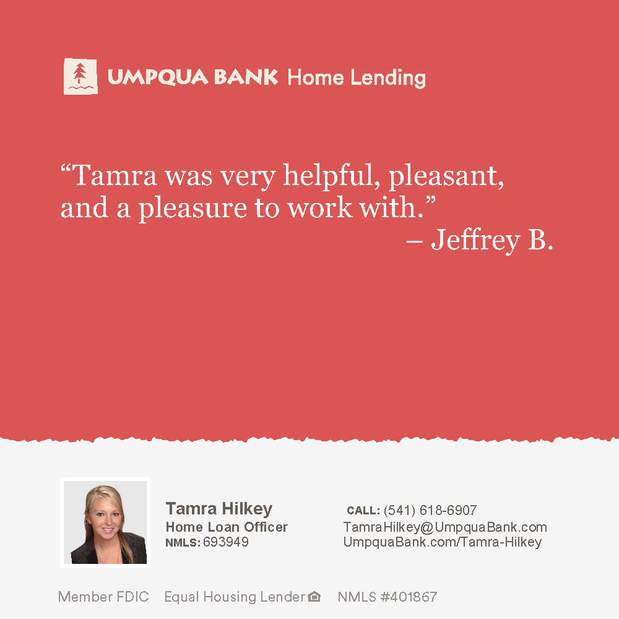 Images Tamra Hilkey - Umpqua Bank Home Lending