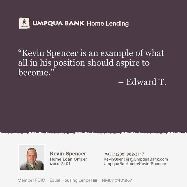 Images Kevin Spencer - Umpqua Bank Home Lending