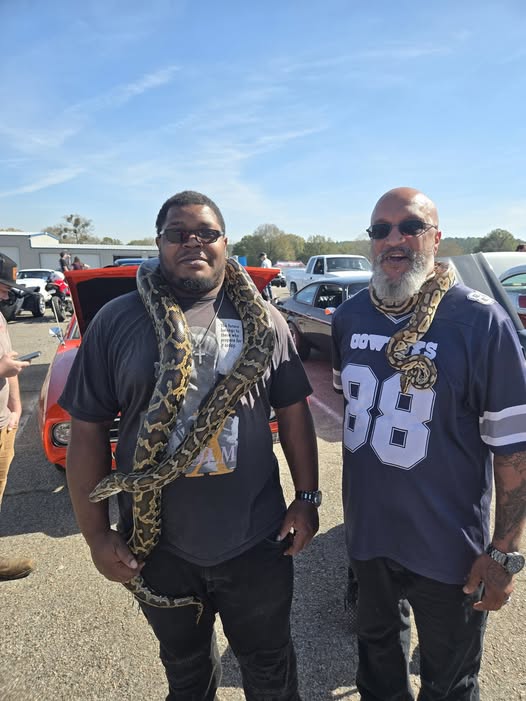 Who brought the snakes to Coffee and Cars?!?!