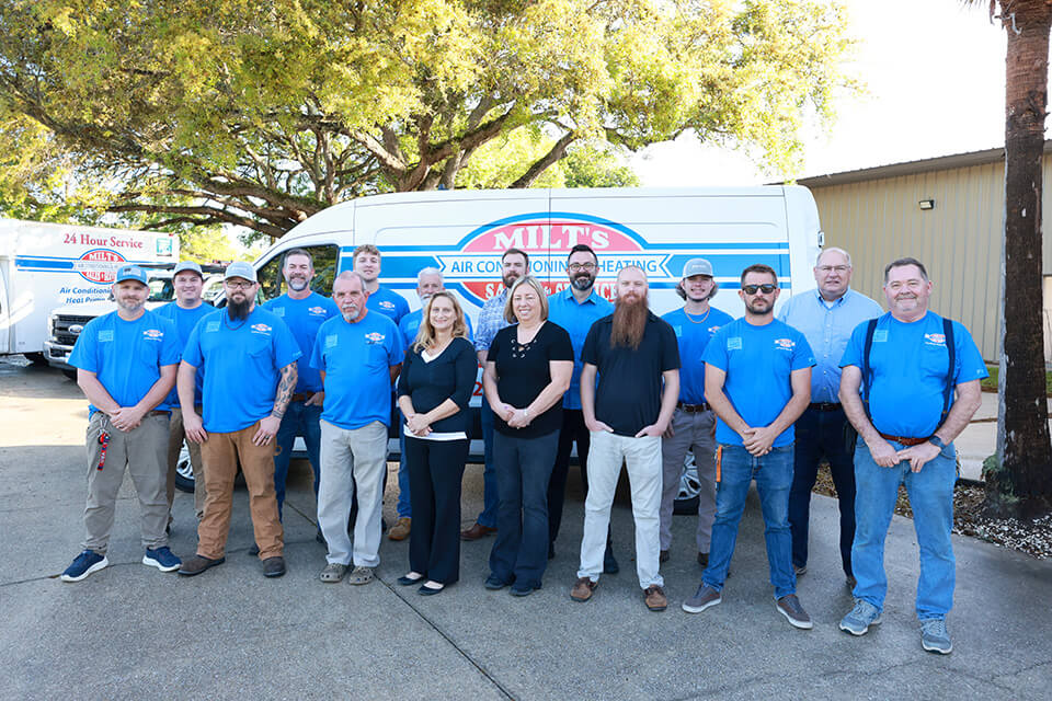 Milt's a Heating & air conditioning Services company