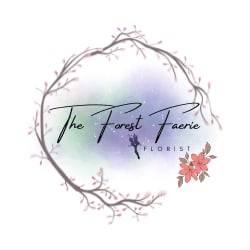 The Forest Faerie Floral Design Logo
