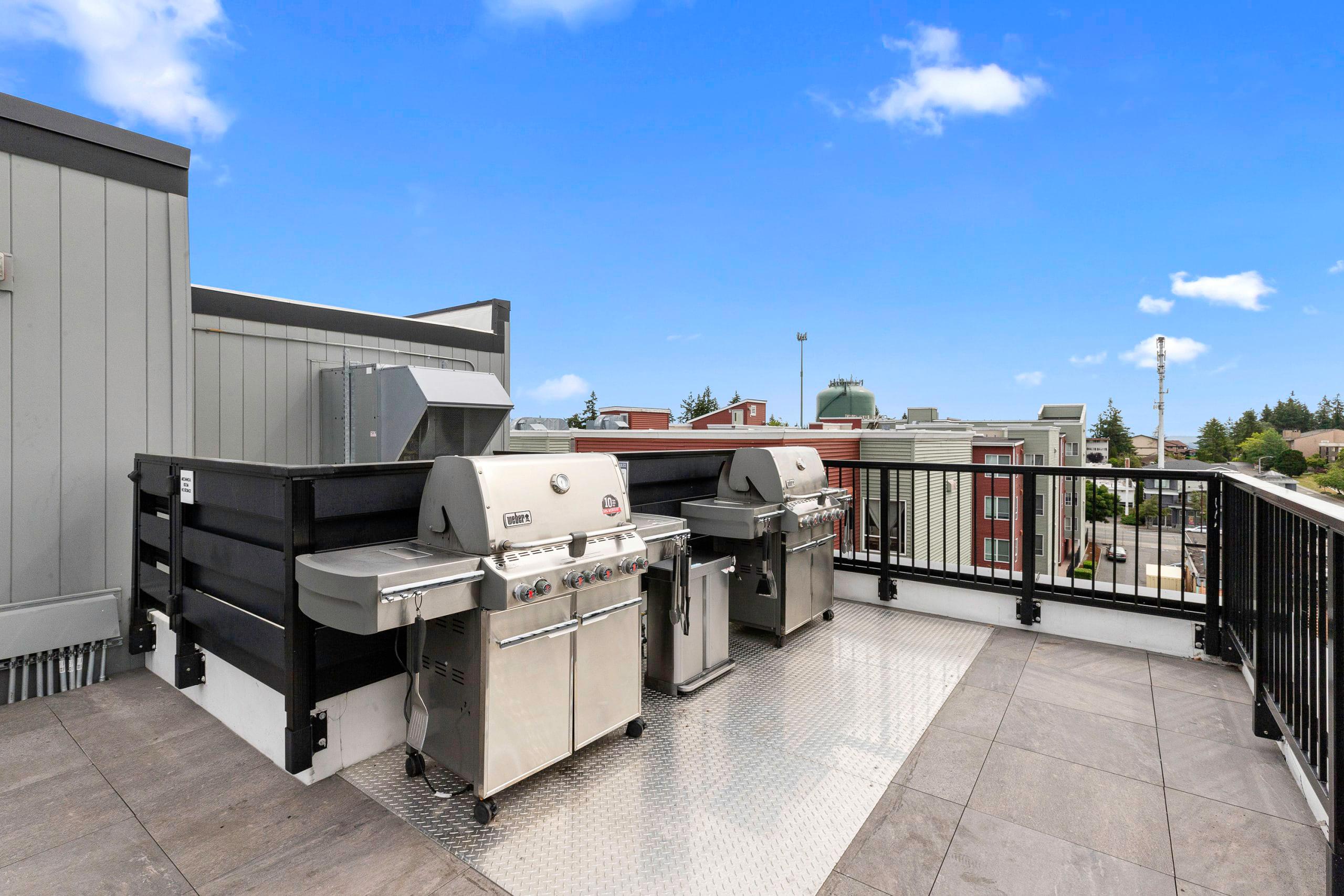 Rooftop Grill Area