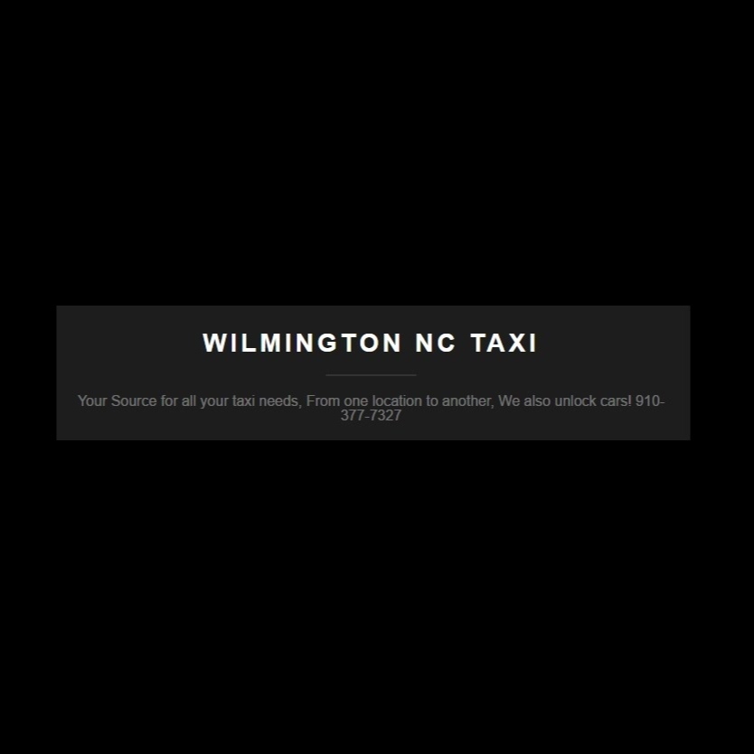 Service you can count on Wilmington Black Car Services Wilmington (910)782-2222
