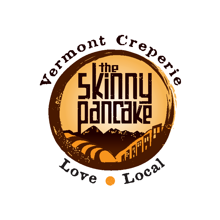 The Skinny Pancake Downtown Stowe Logo