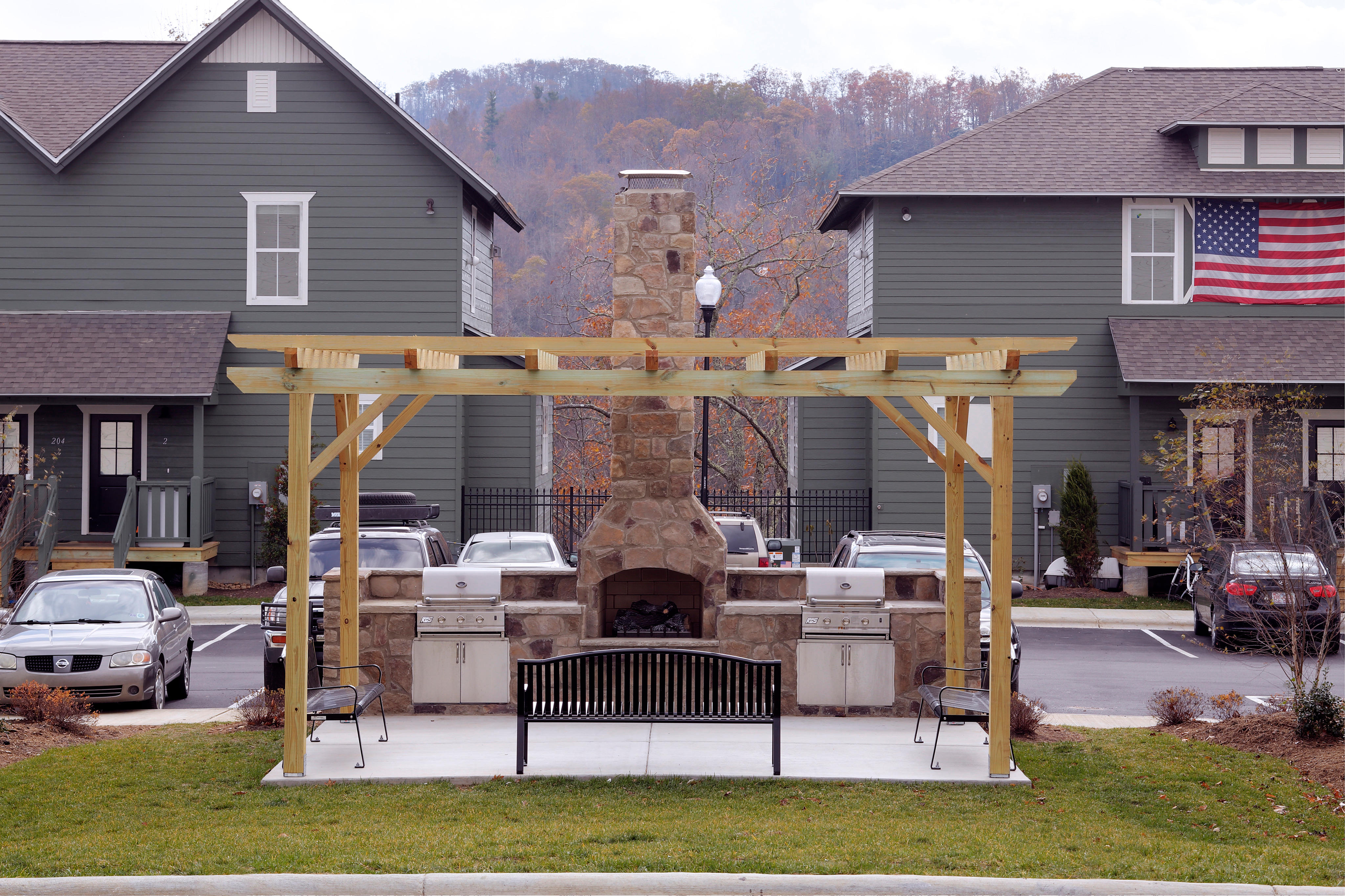 Outdoor Grilling Station