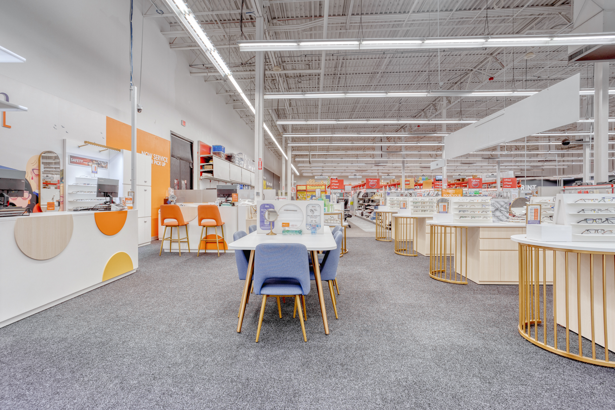 Interior - Stanton Optical in Staples at 145 Swedesford Rd, Wayne, PA 19087