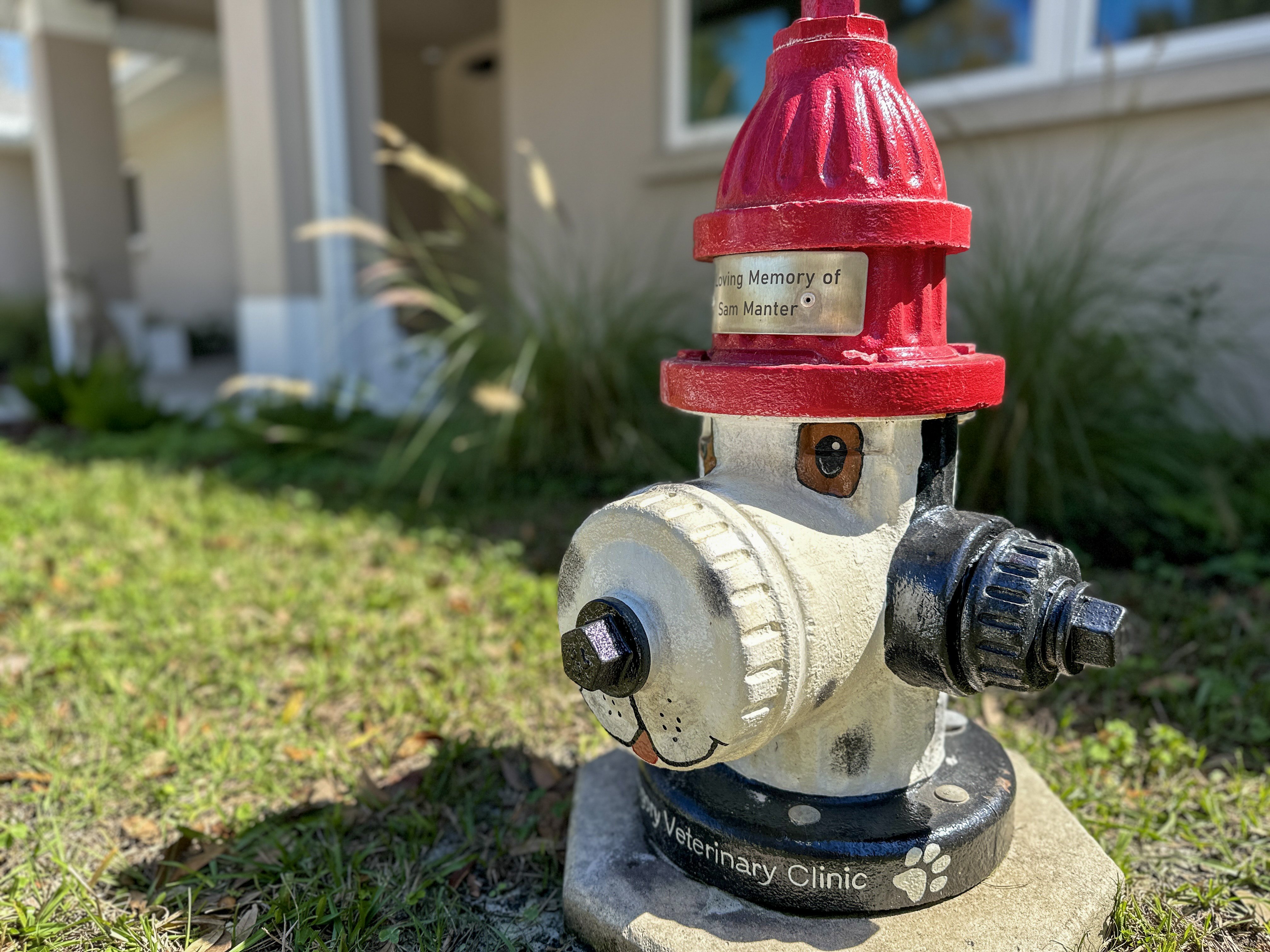 Gregory Veterinary Clinic – Memorial Fire Hydrant for Pets