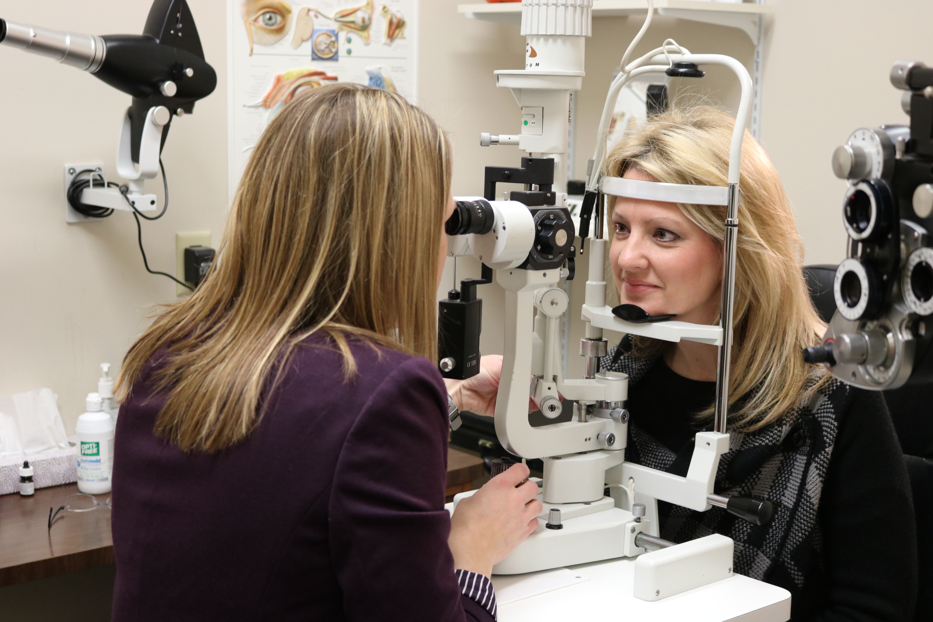 We offer routine eye exams. Ohio State Optical Lewis Center (614)888-3972