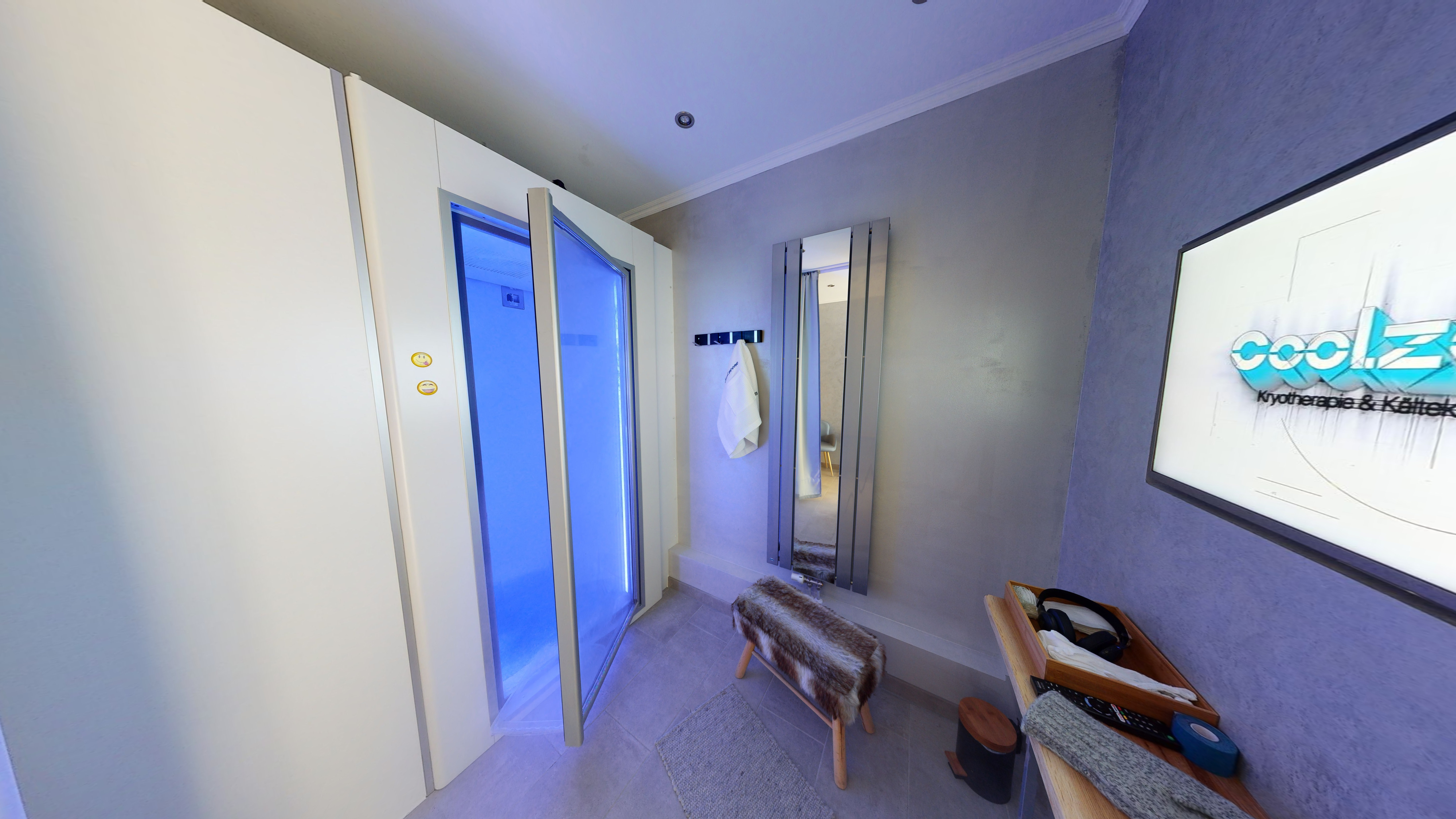 Coolzoone Hamburg - Kältekammer und Kryosauna, Eppendorfer Weg 245 in Hamburg