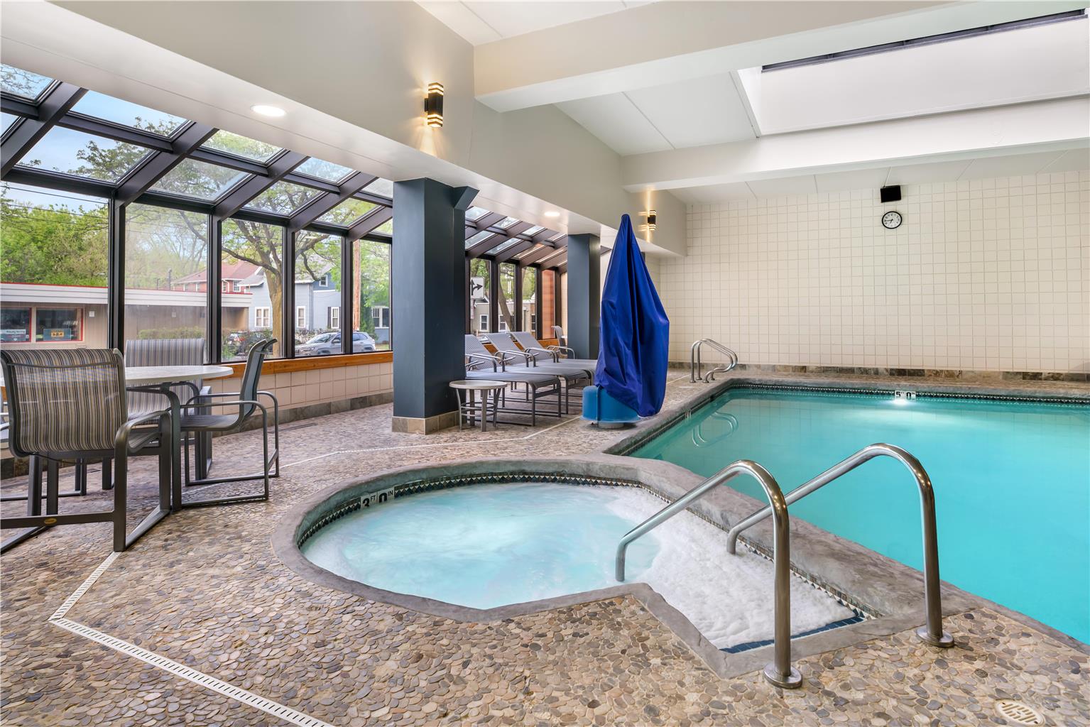 Indoor Pool and Hot Tub