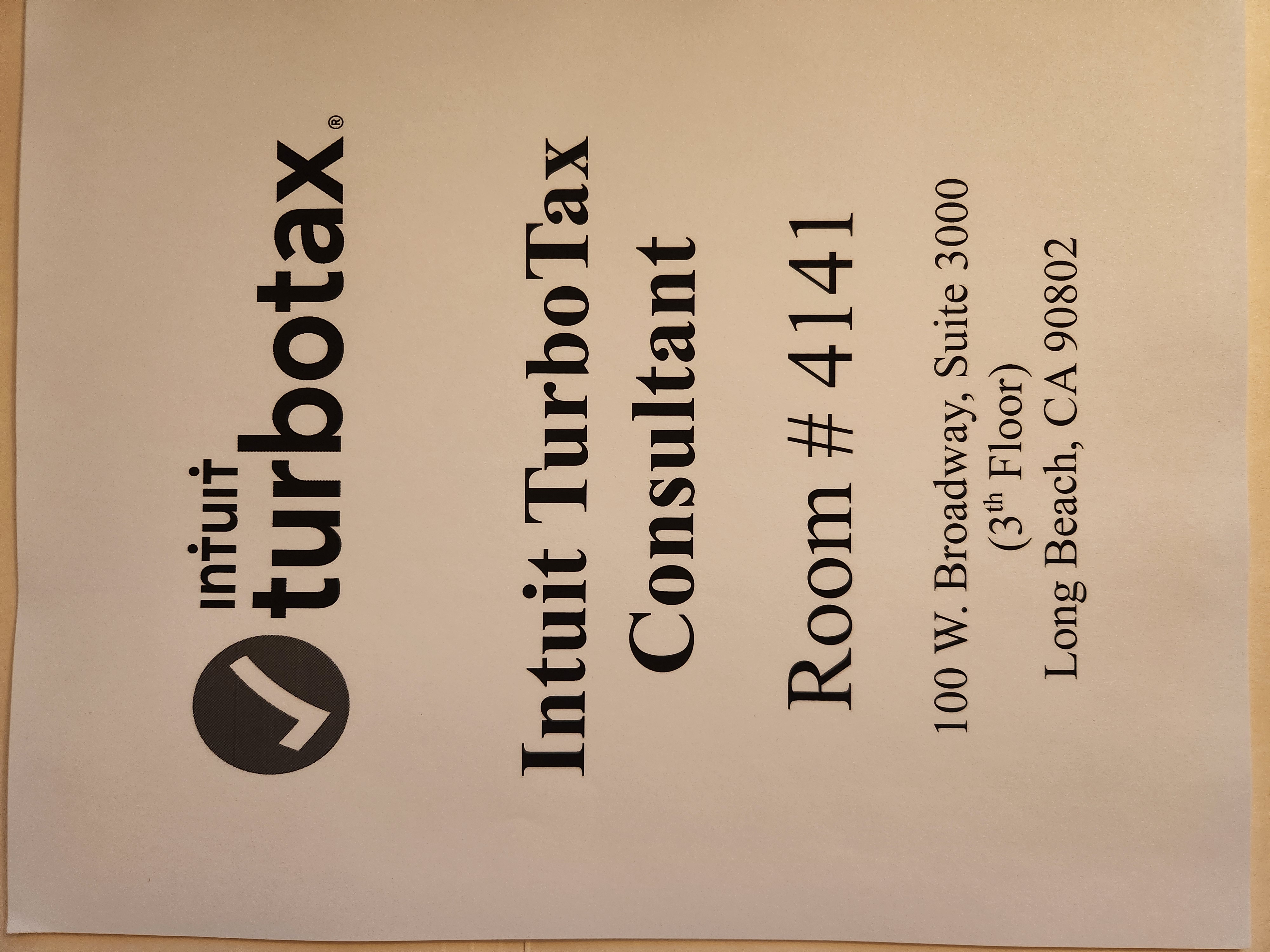 TurboTax - Downtown, Long Beach Image