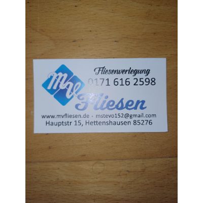 Stevo Mihajlovic MV Fliesen in Hettenshausen - Logo