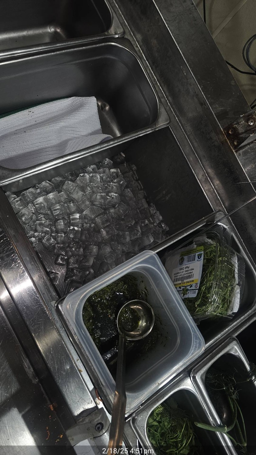 commercial reach in cooler top rail
