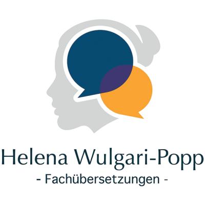 Logo Wulgari-Popp Helena, Beeidigte Übersetzerin & Dolmetscherin Griechisch und Englisch