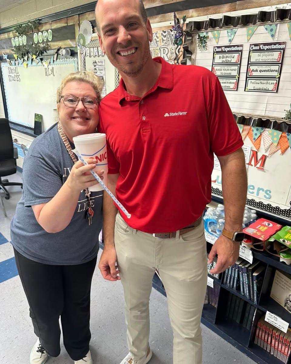 Fun morning handing out Sonic drinks at N Lee Elementary to hardworking teachers and staff. They earned it after a week of T Cap. We appreciate all you do.