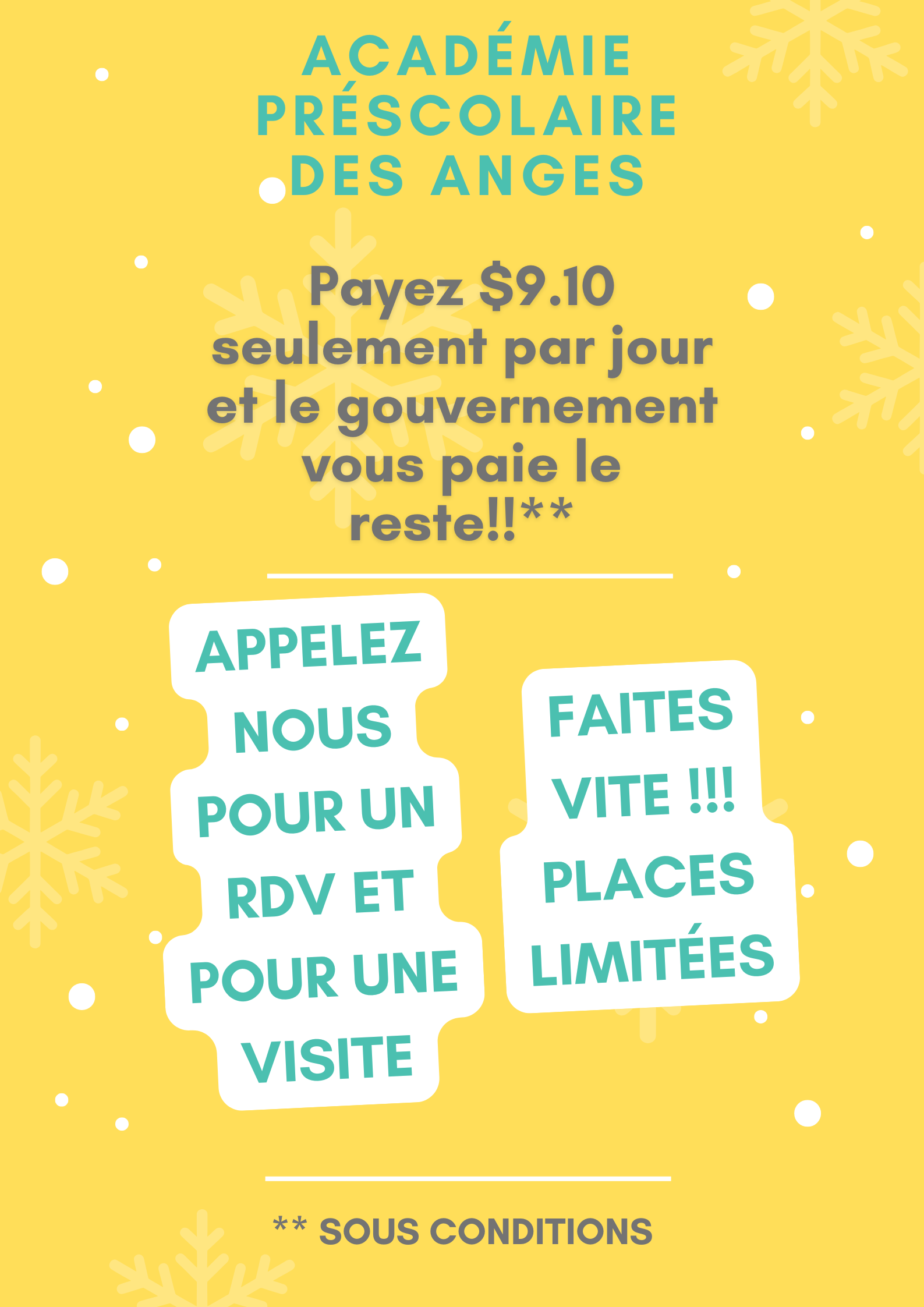 Images Académie préscolaire des anges - Garderie Cartierville