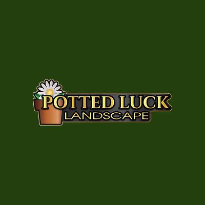 Potted Luck Landscape Logo