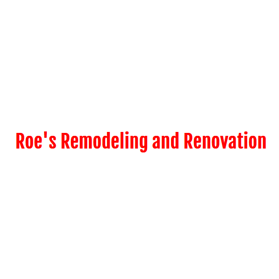 Roe's Remodeling Logo