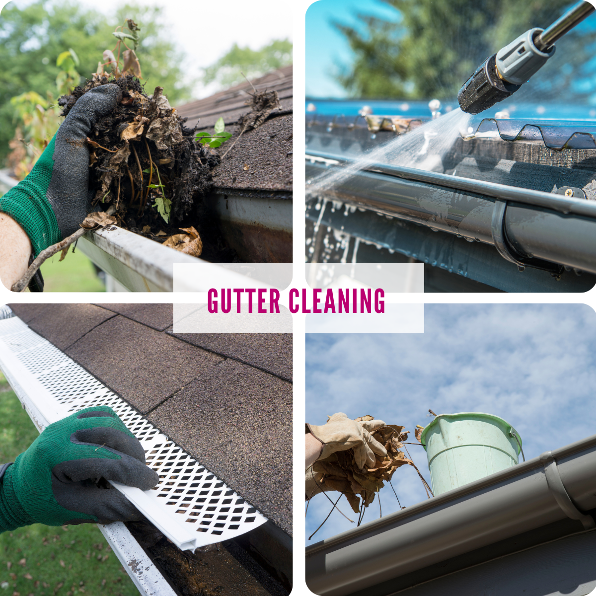Gutter cleaning Hire A Hubby Castle Hill Rouse Hill 1800 803 339