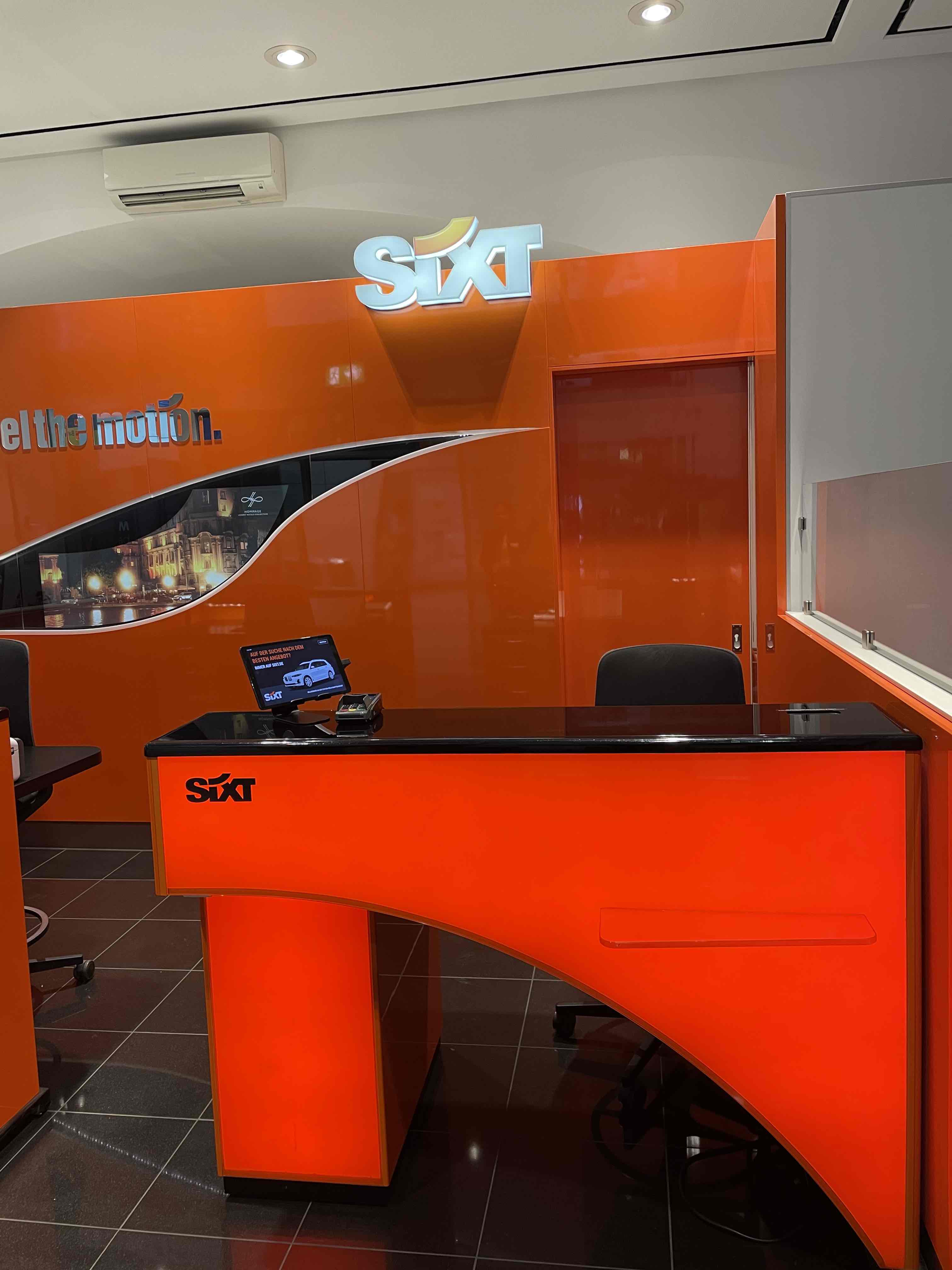 SIXT Autovermietung Köln Hauptbahnhof, Trankgasse 11 im Hbf in Köln